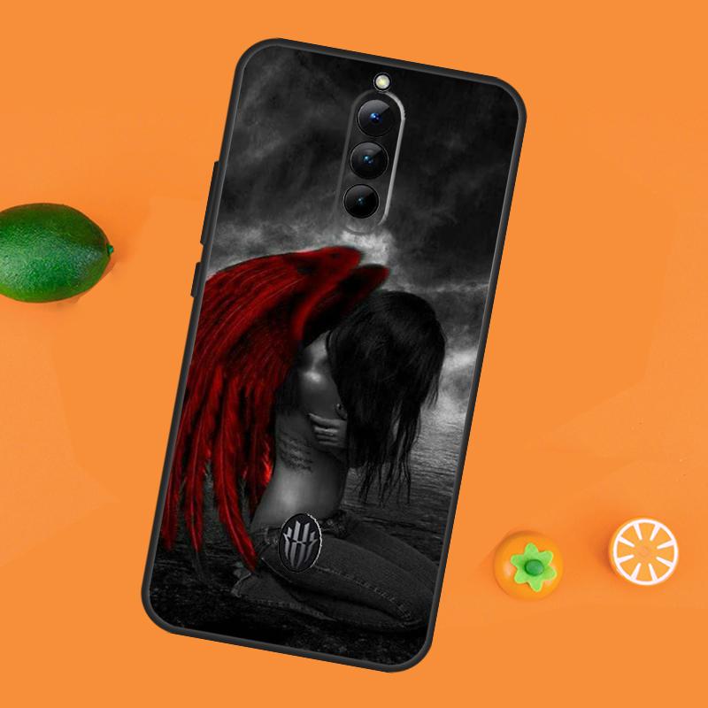 Angel Wings Painting Case For ZTE Nubia Red Magic 11 10S 9S 8S 8 9 10 Pro Plus 6 7 6S 7S Pro RedMagic 10 Air Cover