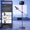 Professional Floor-standing Phone & Tablet Stand with Microphone Holder for Live Broadcasts and Streaming