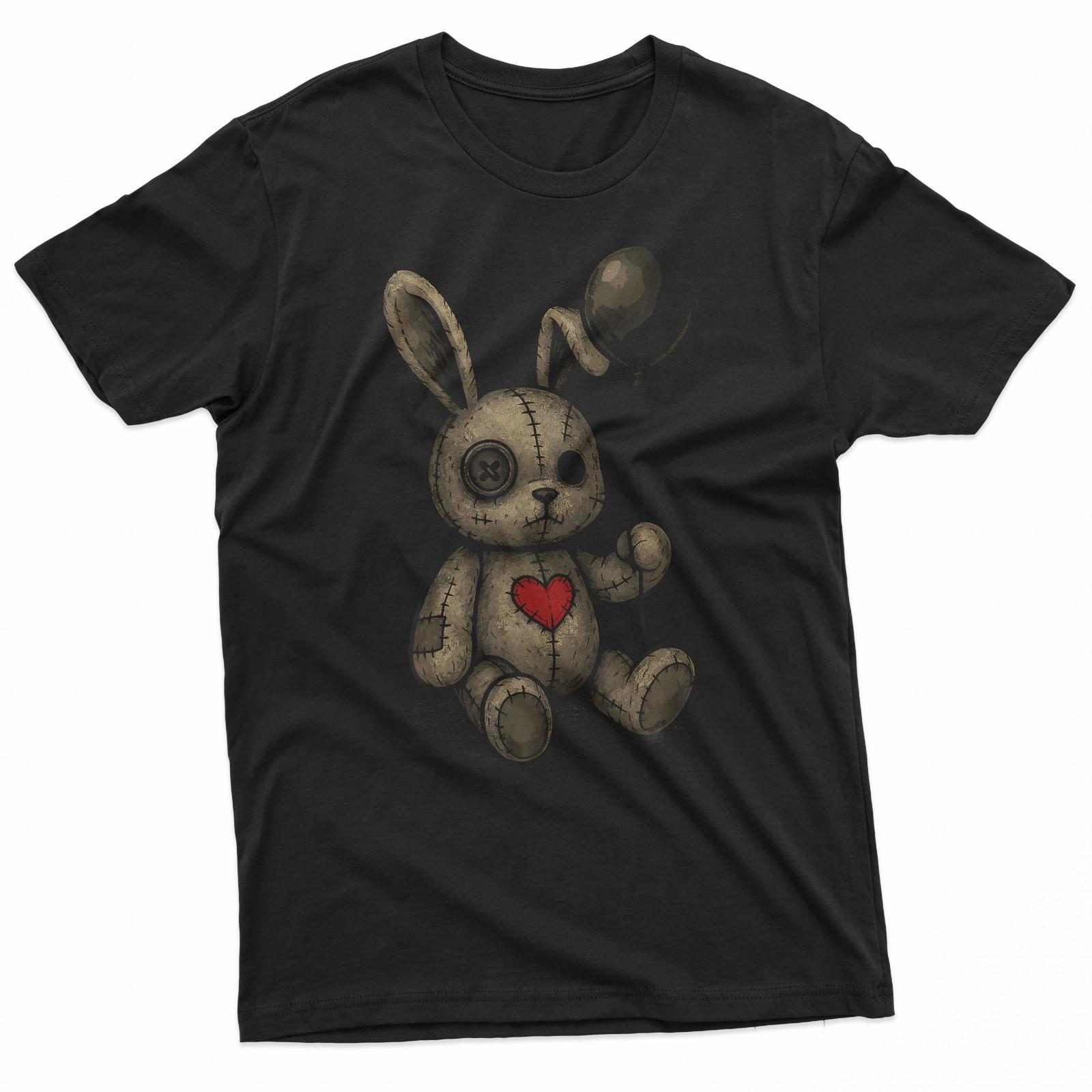Creepy Cute Bunny Voodoo Doll Pastel Goth Horror Lover T-Shirt Unisex T-Shirt XXXL