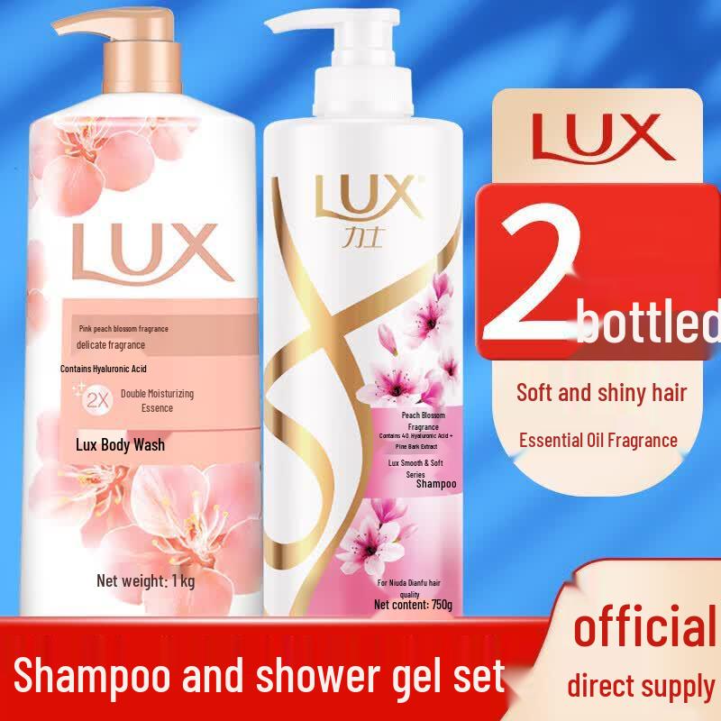 LUX Шампунь и гель для душа с ароматом персика, набор