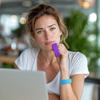 6Pcs Children Gits Sensory Bracelet Textured Silicone Slap Bracelets Sensory Toys  Office Desk
