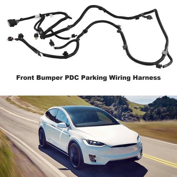 103243300G: Compatible Wiring Harness for 2016-2019 Tesla Model X Reversing Radar Sensor None