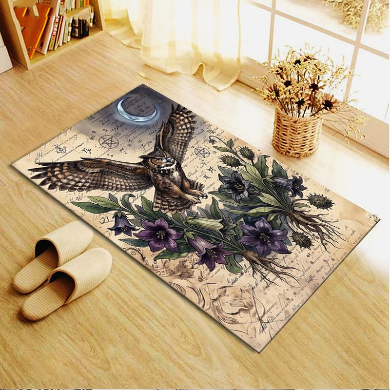 2025 New Retro Animals Carpet Rug for Living Room Bedroom Home Sofa Decoration,Kids play Non-slip Floor Mat