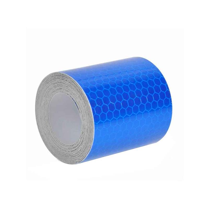 Car Reflective Tape Decoration Stickers Warning Safety Reflection Tape Film Auto Reflector Sticker  Red