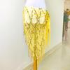 Halloween Belly Dance Sequin Tassel Hip Scarf for Beginners