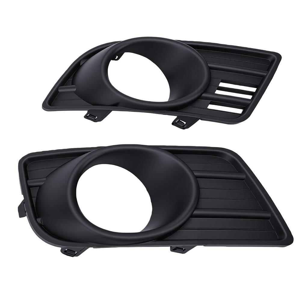 1 Paar Auto Voorste Lagere Mistlampen Grille Decoratieve Afdekking Vervanging voor Swift 2007-2010 Mistlamp Frame Grille Trim Afdekking