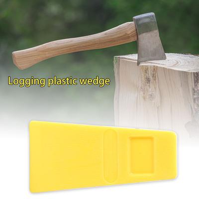5/8/10 Zoll Kunststoff Baumfällwerkzeug Gespickter Holzfällkeil Keil für die Holzfällung Spiked Wedge Werkzeuge