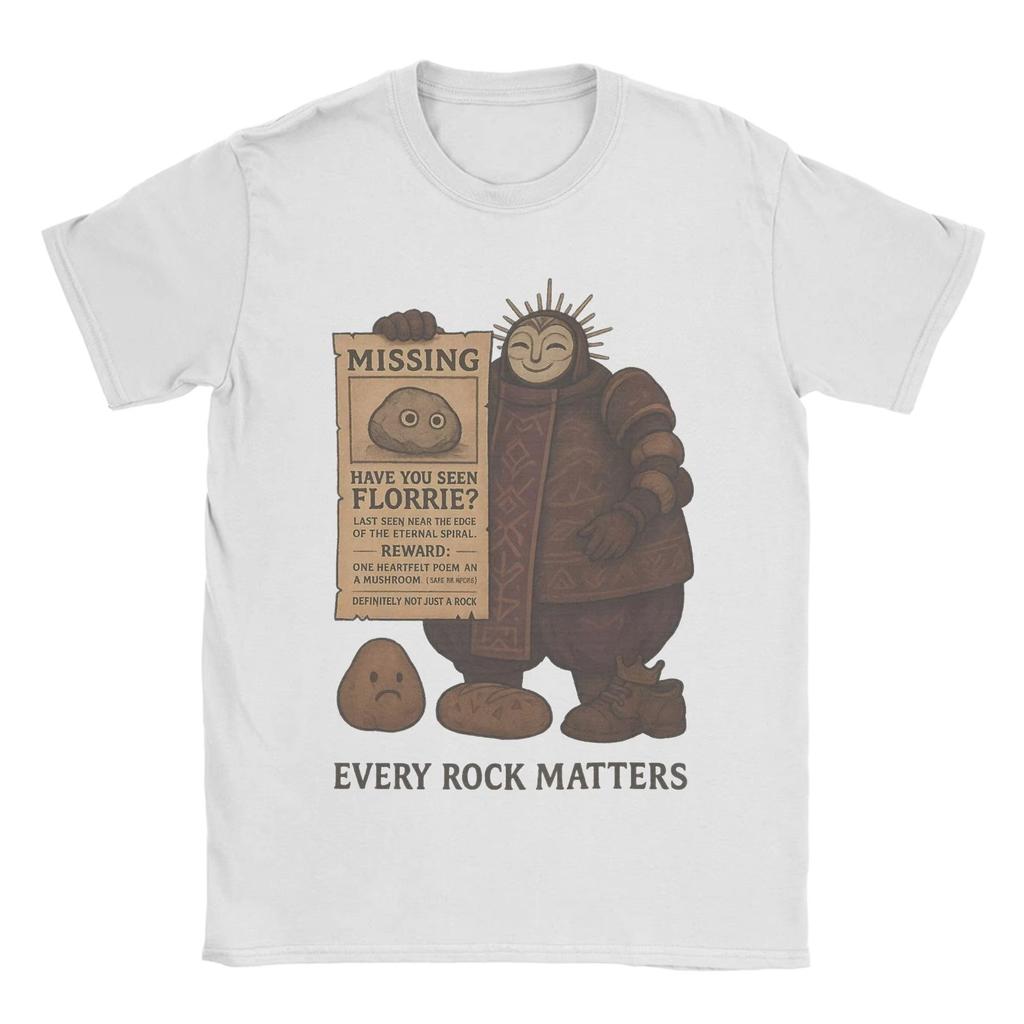 Herr Sommar Clair Obscur Expedition 33 Esquie Speltryck T-shirt Y2K Grossist Kortärmad Kläder Bomull Streetwear T-shirt