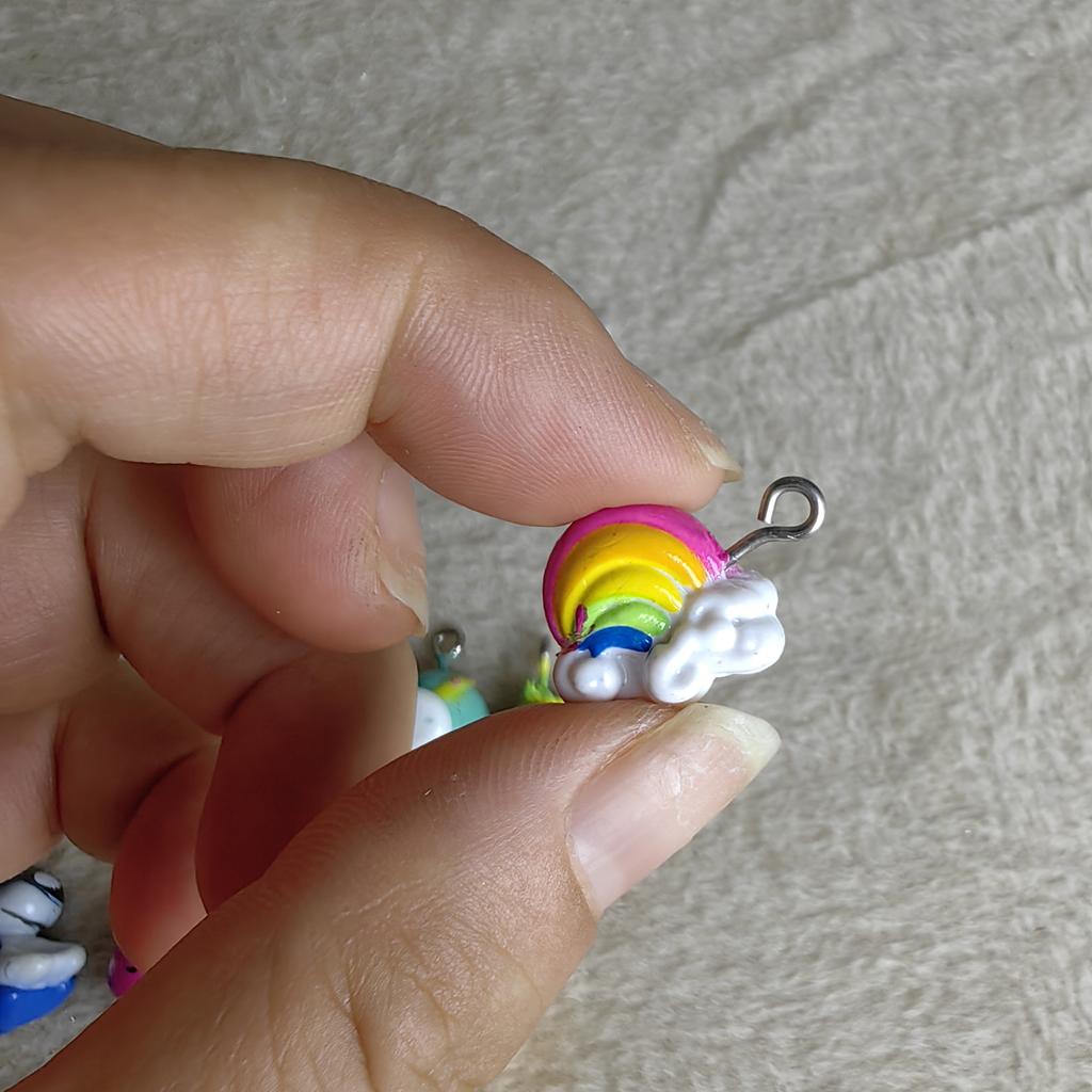 Non-Toxic Random Shop Fruit Dolls Mini 1Cm Pendant Model Toys Action Figures Toy For Kids Gift Brinquedos Figurines