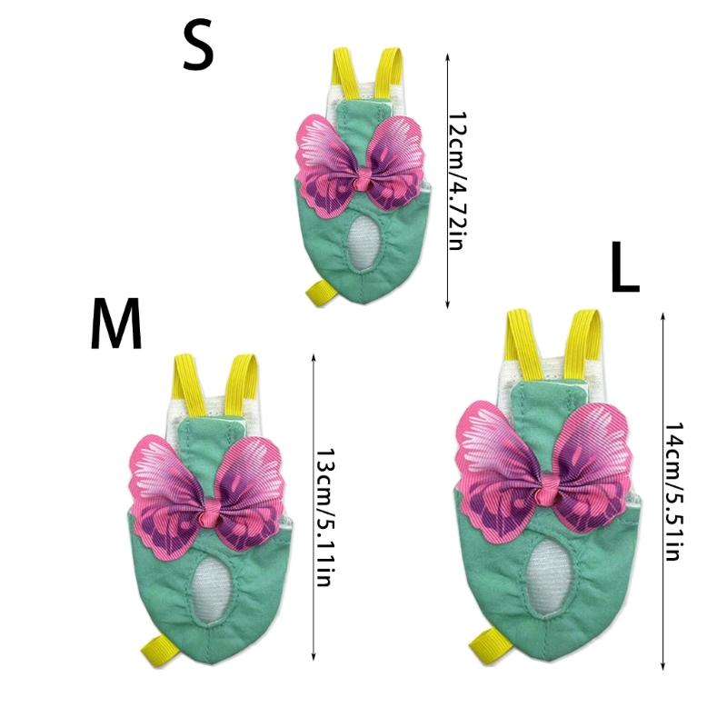 Parrots Vest Flying Suit Soft Vests Bird Flying Accessory Easy to Use for Pet Birds Accessories