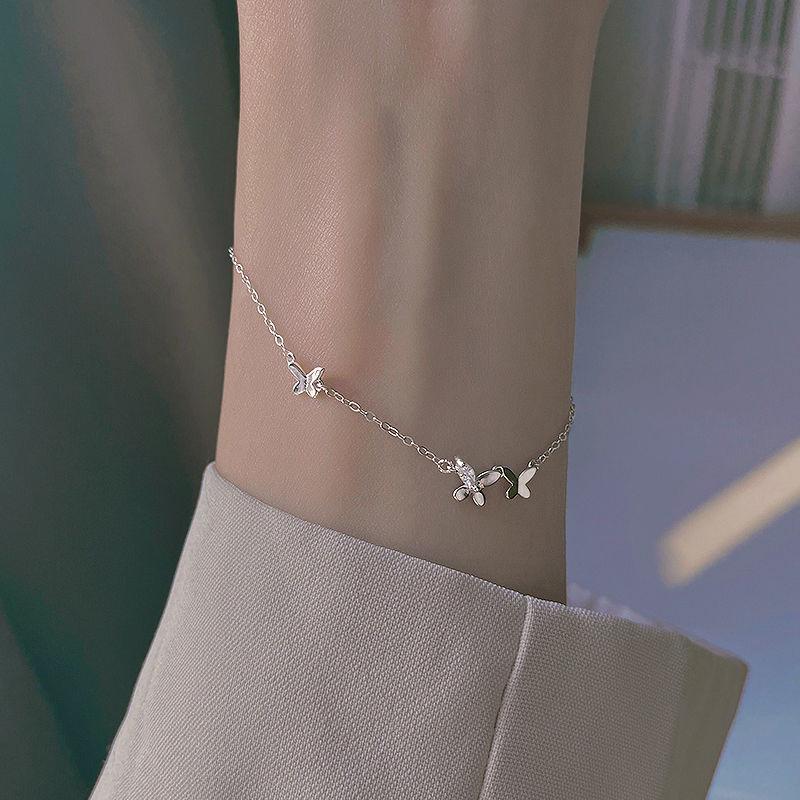 Summer Butterfly Anklet: Mori Style Tassel Bracelet for Women - Chic Gift for Besties