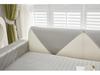Pure Herringbone Ice Silk Non-Slip Sofa Cushion - Modern Simple Green Design for Summer Cool Comfort