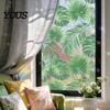 Dekorative Sichtschutzfolie für Fenster, Sonnenfänger, Statische Fensterfolie, Blume Schmetterling Selbstklebender Glasaufkleber, Bürolfolie, Abnehmbare Haftfolie