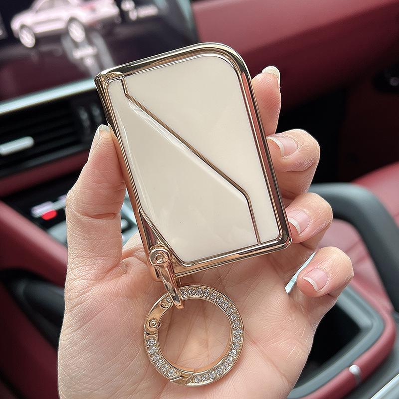Lynk & Co Key Case: 2022 Limited Edition - Fits 06, 03, 01, 02 Hatchback Models, Stylish Buckle Design for Women.