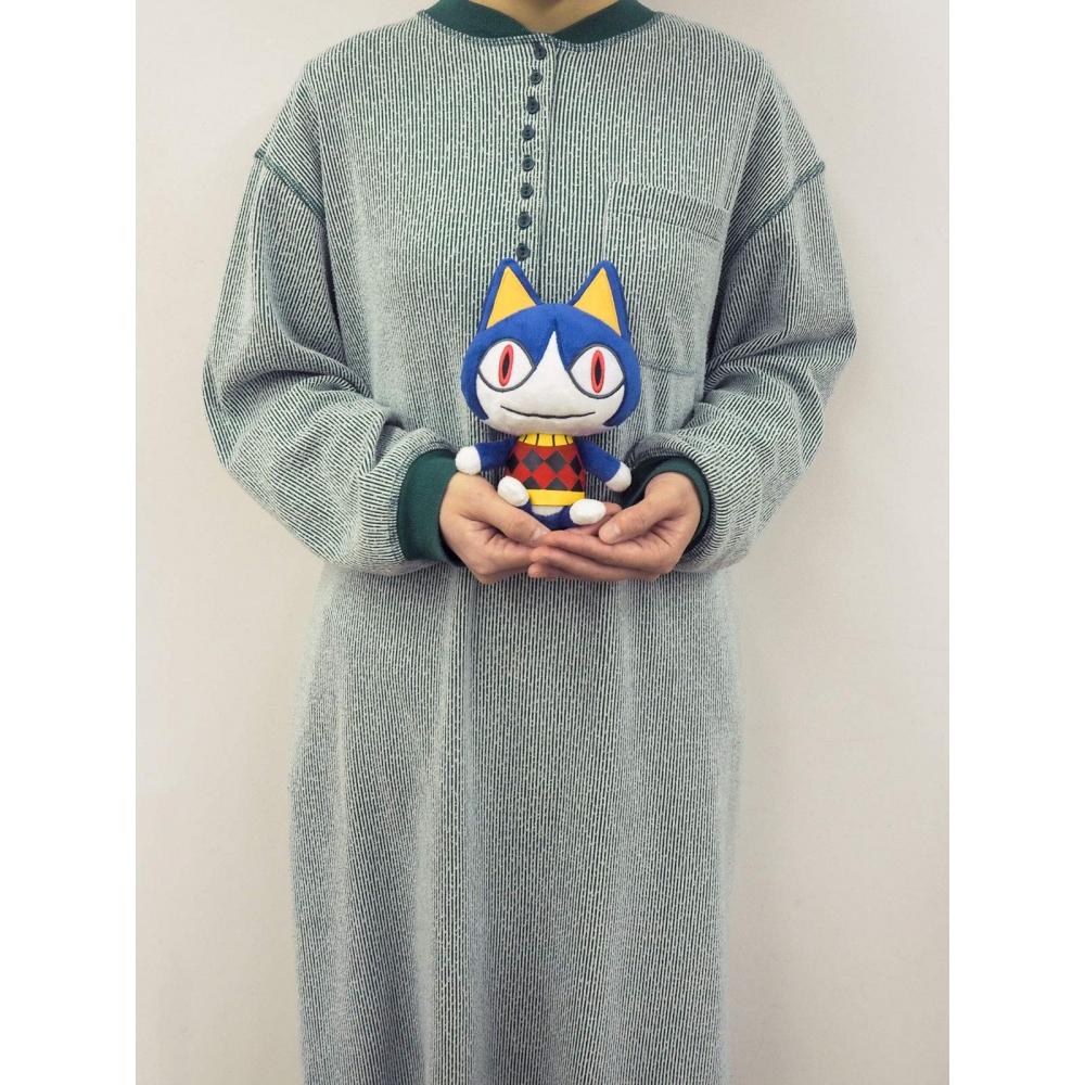 Sanei Boeki Animal Crossing ALL STAR COLLECTION Mishiran Cat (S) W12×D9×H22cm Stuffed Toy DP12