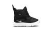 Nike Novice Comfortable Slip Resistant Cushioning Abrasion Resistant Thermal High top Toddler Shoes Black Silver AV8338-005