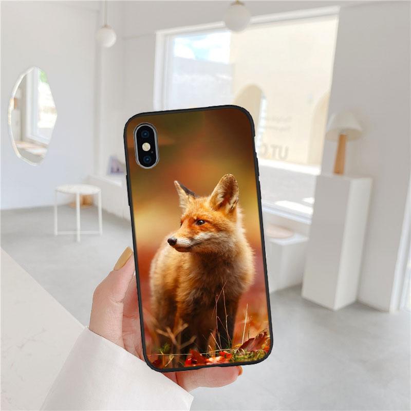 FM24 fox cute Soft Shell Phone Case for OPPO A40 A60 A80 A15 A16 A16K A12 A17 A17K A54 A54S A53 A53S A55 A56 A57 A98 F23