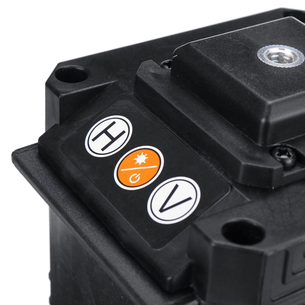 16 Line 4D Laser Level APP Control Self-Leveling 360 Horizontal and Vertical Cross Super Powerful Blue Laser Level 5000 mAh