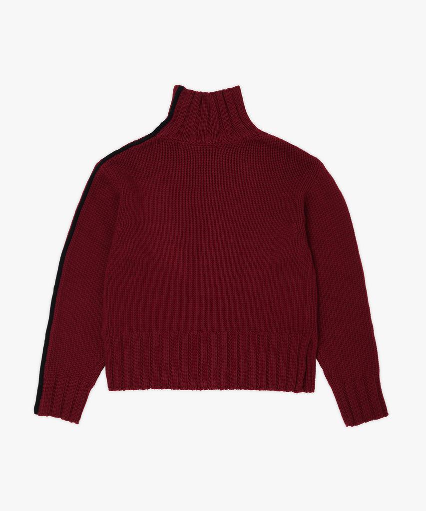 PLAC WOMEN Contrast Line Turtleneck Knit_2 Colors