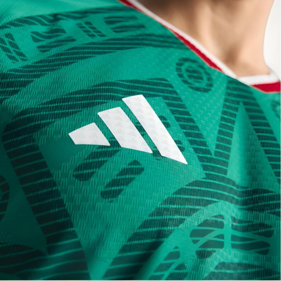 Adidas Free Shipping With AdiClub Mexico 26 Home Authentic Jersey JL8540