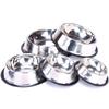 Non-Slip Stainless Steel Cat & Dog Bowl - Anti-Tip, Easy Clean, Durable Pet Basin