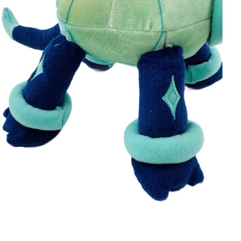New Cute Terapagos Plush Toy Cute Legendary Turtle Character Soft Stuffed Doll Anime Plushie for Fans Collectors Birthday Gift Home Desk Decor