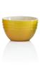 LE CREUSET Stoneware Rice Bowls, 300ml (Small), Rainbow, Heat and Cold Resistant, Microwave and Oven Safe, Pack of 5 [Official Japanese Product]