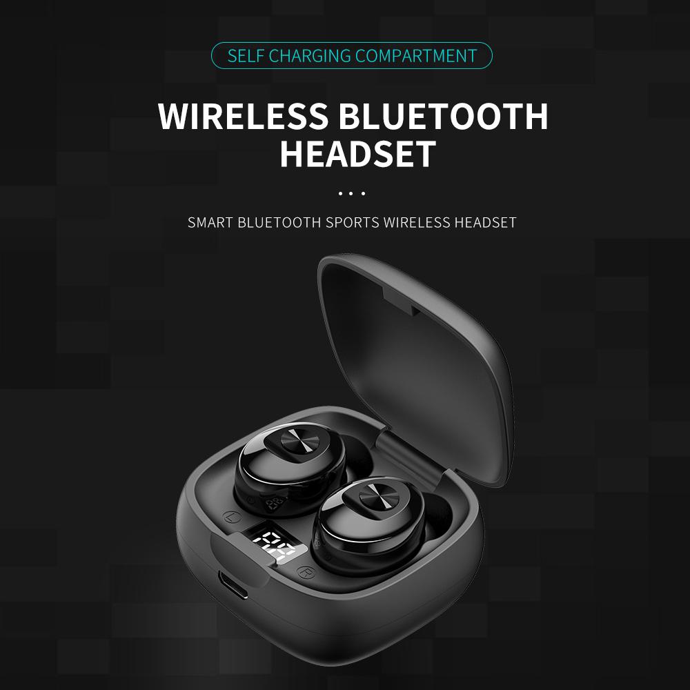 Mini Invisible Headphones TWS Bluetooth Earphones Wireless Heasets HIFI Stereo Noise Reduction Earbuds For iphone Xiaomi