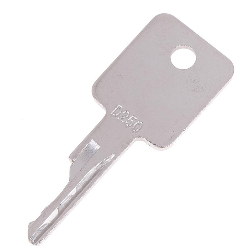 2 Pcs Bobcat Key Applicable To S550 S185 Skid Steer Loader Sweeper Key S331 / S160 Excavator