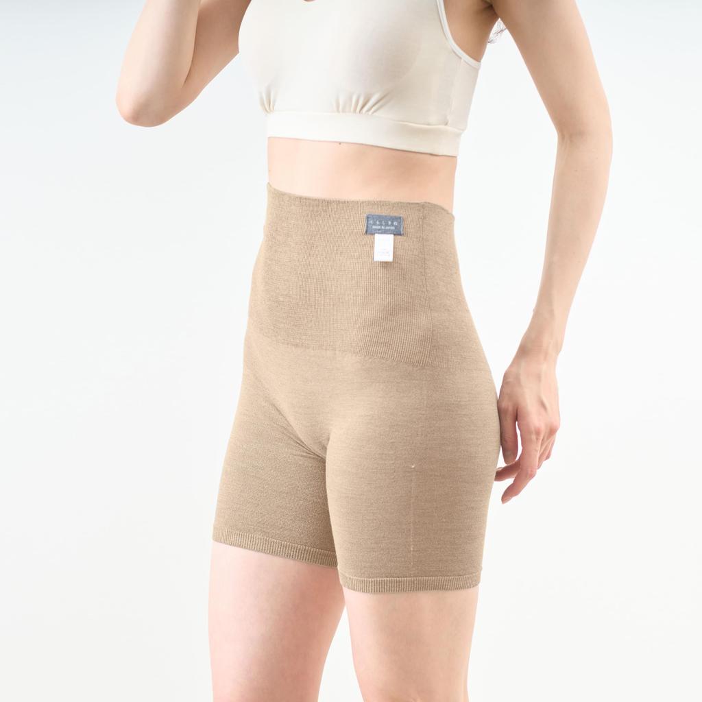 Kurashikinu Belly Warmer Natural Suitable for Sensitive and Dry Cold Cold Made In Smoky Belly Belly Pants, 94% Silk, Material, Unisex, Skin,