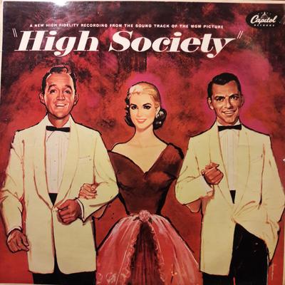 LP Record BING CROSBY GRACE KELLY FRANK SIN  High Society LCT6116 Capitol Records UK Jazz Used