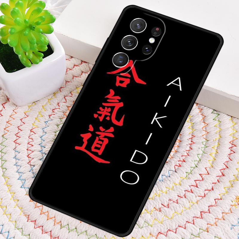 Japan Martial Aikido TPU Silicone Phone Case For Samsung Galaxy note 10 pro S26 S25 S24 S23 S22 S21 Plus S25Ultra Capa Cover