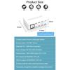 8 Ports USB Fast Charger Quick Charge QC3.0 PD3.0 Multi USB Charging Station LCD Digital Display Fast Charger for Iphone Android