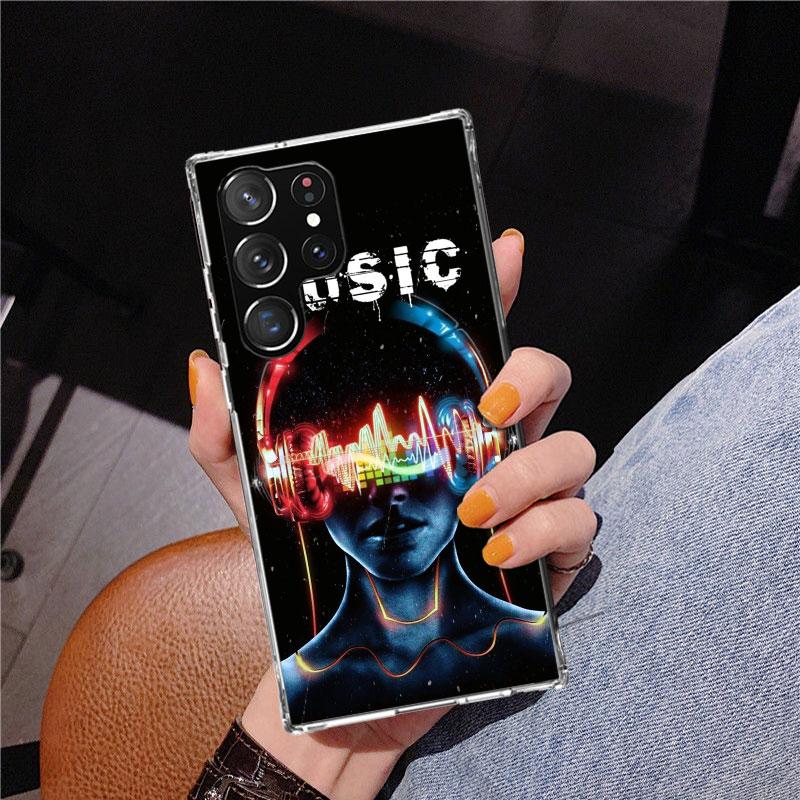 Music Festival Tomorrowlands Phone Case For Samsung Galaxy S24 S25 Edge S26 Ultra S23 S22 S21 Plus S20 FE + Personalized Print C