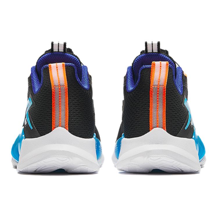 Anta Kids Fabric Wind Riding Comfortable Casual Breathable Lightweight Low-Top Running Shoes Kids sneaker Black A12435501-10