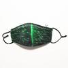 LED Colorful Glowing Nightclub Party Bar Bungee Rechargeable Protective Mask