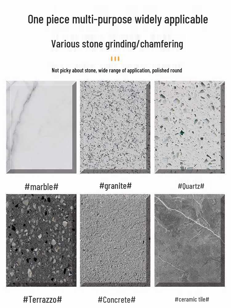 Integrated Marble Edge & Tile Grinding Disc for Angle Grinders