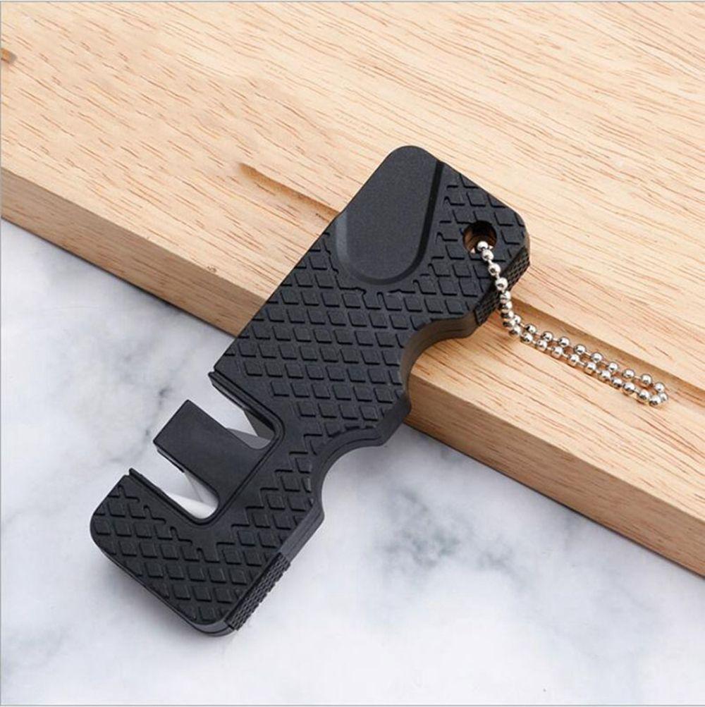 Carbide Keychain Kitchen Knives Accessories Sharpening Tool Chef Sharpener Knife Sharpeners