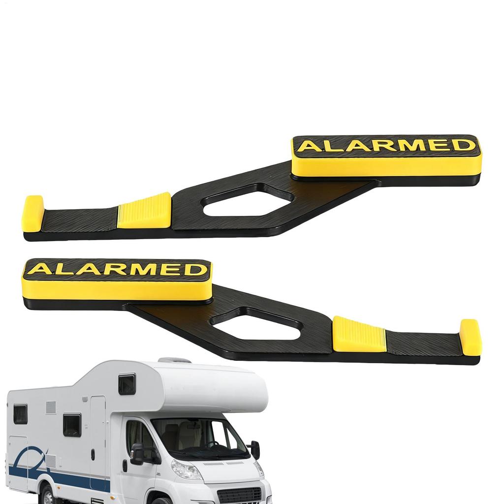 RV Window Latch Replacement 2 Pieces Safety Exit Attachment RV Window Lock For Travel Trailer Driver Outdoor Camping Car Long