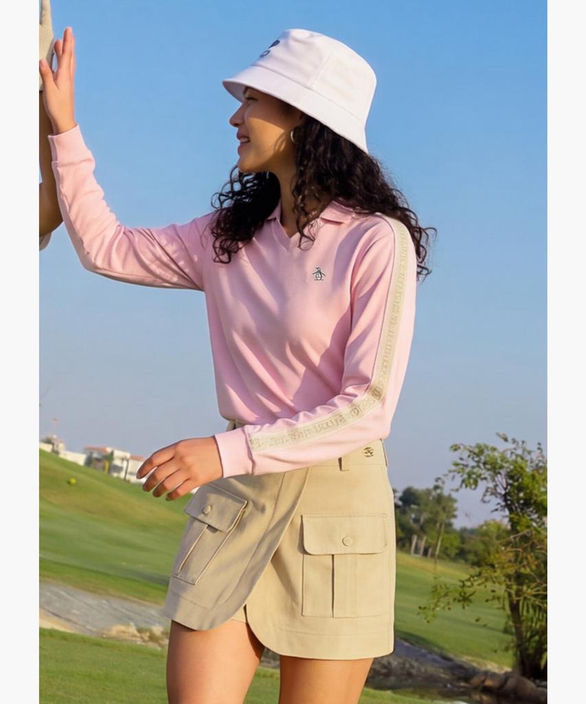 Penggwinbaimeonsingweeo Women'S Mesh Long Sleeve T-Shirt Light Pink Mr122Ptl31