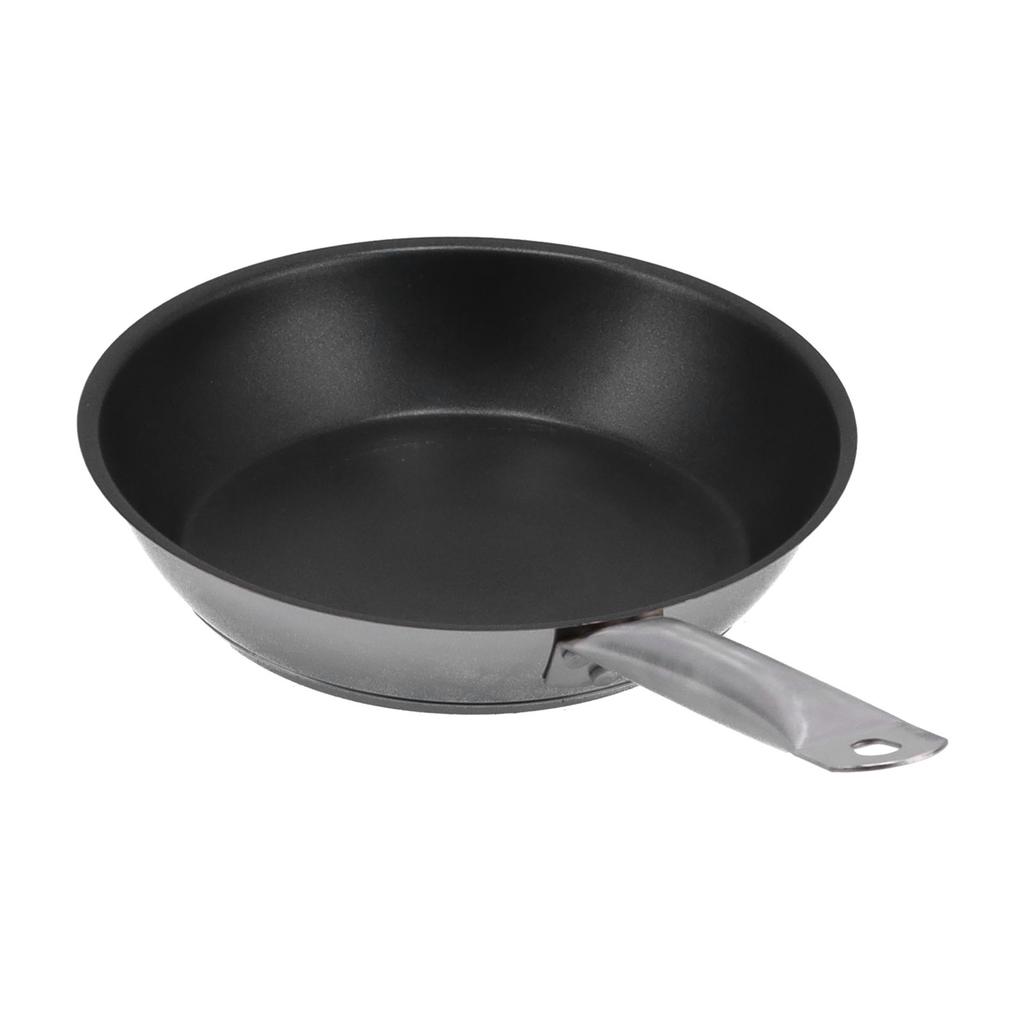 304 Edelstahl Bratpfanne Antihaft Hitzebeständig Eierpfanne Kochgeschirr für Küche Restaurant 220x50mm