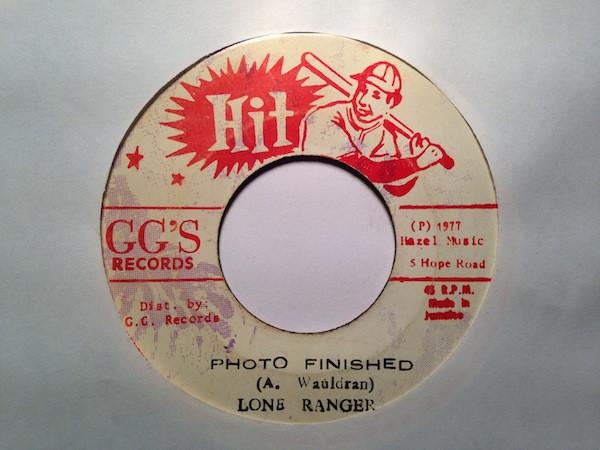 

Пластинка 7 дюймов LONE RANGER Фотопечать НЕТ GGs Records Ямайка Регги Ска Даб Б/у