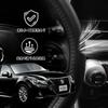 ElitingCar Toyota Crown Compatible Steering Wheel Premium Genuine Stylish Abrasion Stain 3D Car Reinforced Aging Easy Interior Dress Up Your Round 1