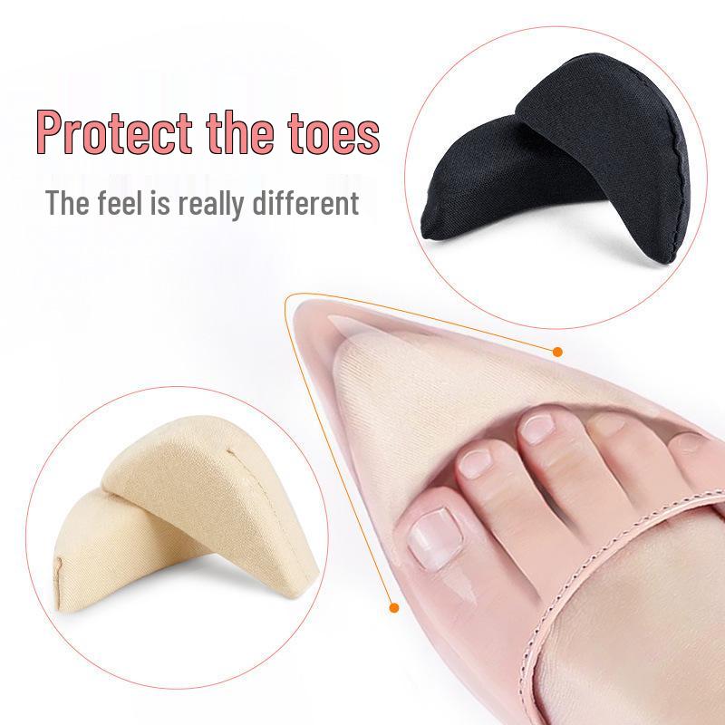 Toe Sponge Insert for High Heels - Soft, Breathable, Anti-Pain Forefoot Pad, Sweat-Absorbent, Deodorant, Extra Thick