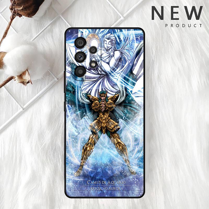 Saint Seiya Anime Case For Samsung Galaxy A54 A52 A14 5G A53 A12 A13 A71 A23 A34 A33 A21s Phone Cover