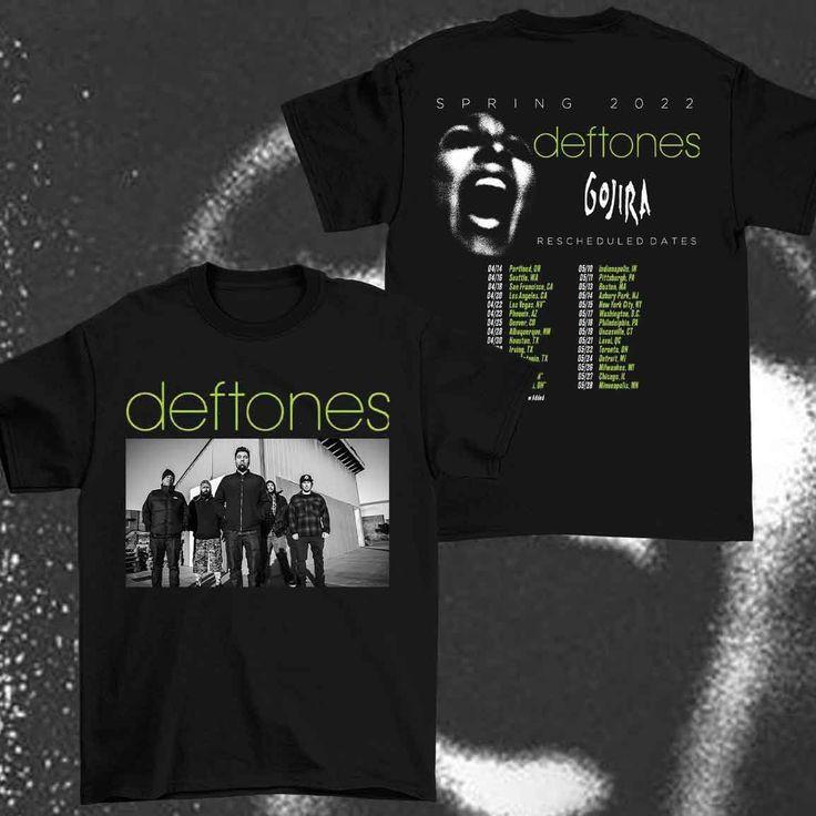 deftones 2022 tour shirt Unisex T-Shirt XL