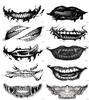 10 Stil Temporäre Tattoos Wasserdicht Fake Tattoo Aufkleber Der Joker Suicide Squad Halloween Tattoos Tatouage Tatto Für Männer Frauen