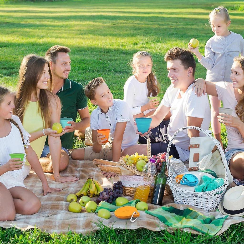 2025 Latest Model Collapsible Cup for Traveling, Silicone Foldable Cup, Camping