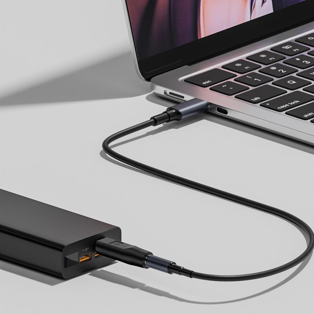 USB C PD 100W Ladeadapter Hochgeschwindigkeits-Power-Delivery-Konverter für Laptops Notebooks Telefone Geschäftsreisen Studenten