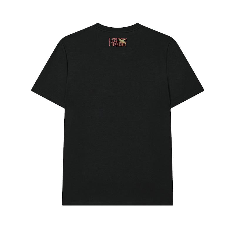 

New FILA x LUSUO T Shirt Men s Jet Black F11M448102FBK